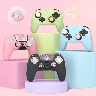GeekShare X Sanrio Case Cover for PS5 / Switch PRO Controller Skin Grips Sets