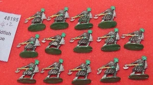 Prince August Miniatures Orc Axemen Axes Orcs 14 Fantasy 25mm Metal Figures Army - Picture 1 of 2