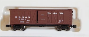 AZL Z-Scale; #903111-1 40' outside braced box car, D&RGW, NEW! - Picture 1 of 2