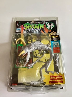 Figura de acción McFarlane Violator Spawn con edición especial cómic 1994 Foto 1 de 4
