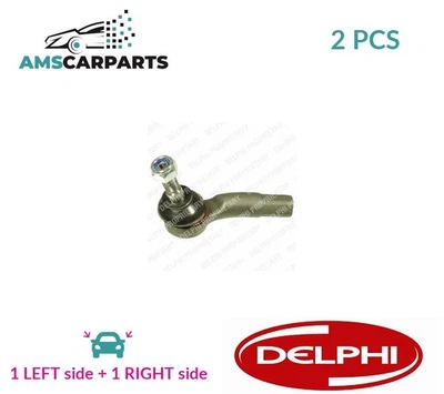 TRACK ROD END RACK END PAIR FRONT TA1795 DELPHI 2PCS NEW OE REPLACEMENT - Image 1 of 4