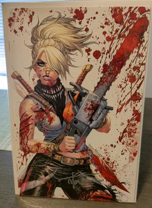 Qualcosa sta uccidendo i bambini #26 Battle Damage Kirkham firmato Virgin siktc - Foto 1 di 2