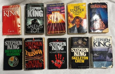 Stephen King Book Lot. Lot of 10 - Image 1 of 4