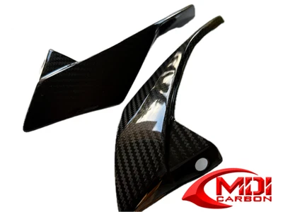 2010-2013 Yamaha FZ8 Headlight Side Panels - 100% Carbon Fiber - Image 1 of 4