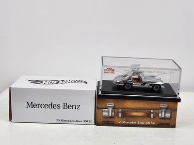 Hot Wheels 55 Mercedes-Benz 300 SL 2021 RLC exclusivo plateado cromo 14348/20000 Foto 1 de 4