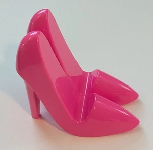 Handy Foto CD Halter - Rosa Barbie High Heels Stilletto Schuhe Ständer Neu - Bild 1 von 7