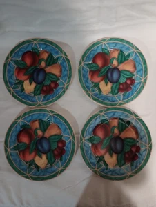 Victoria Beale Casual Forbidden Frutta Insalata Piatti 7-3/4"~Set di 4 - Foto 1 di 5