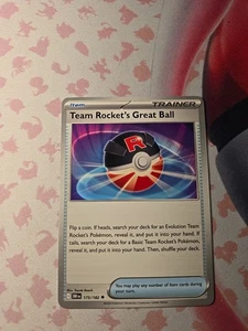 Team Rocket's Great Ball 175/182 Sv10: Destined Rivals Regular - Picture 1 of 5