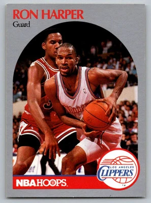 1990-91 Hoops Ron Harper Los Angeles Clippers #146 - Image 1 of 2