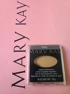 New Mary Kay Endless Performance Creme to Powder Foundation BEIGE 4 NOS Full Sz - Picture 1 of 3