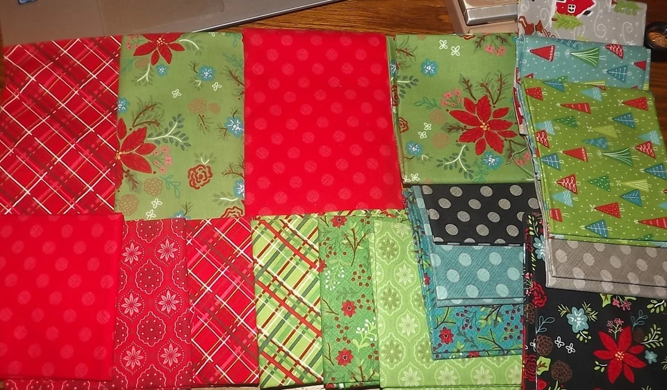 Tecido para colcha 6 1/2 jardas Riley Blake Designs nevado por Heather Peterson - Imagem 1 de 1