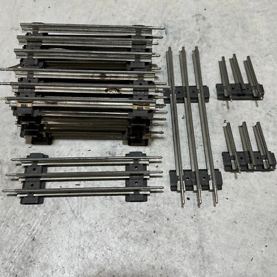 KLine 3 Rail, 14 pieces, 3 Sizes, STRAIGHT SECTIONS, (11) 5.5” (1) 7.5” (2) 2.25 - Image 1 of 4