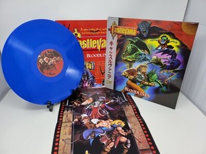 Castlevania Bloodlines Vinyl LP Record Sega Genesis Blue Variant Not Moonshake