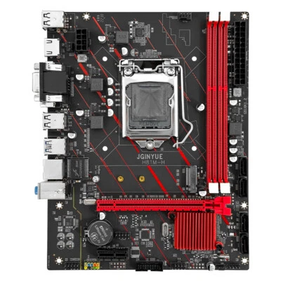 B85M-H PLUS DDR3 Motherboard Supports INEL LGA1150, VGA+HDMI+DVI video interface - Image 1 of 4