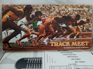 Sports Illustrated Track Meet Brettspiel 70er Jahre komplett selten Vintage Rarität - Bild 1 von 8