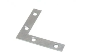 FLAT CORNER ANGLE BRACKET REPAIR PLATE 2 - 6 INCH PK OF 25 UNITS - Picture 1 of 1
