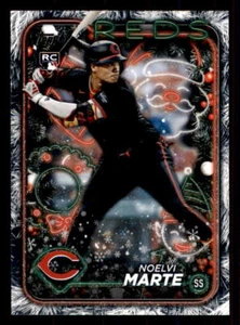 2024 Topps Holiday Holiday Tree #H200 Noelvi Marte Cincinnati Reds RC - Picture 1 of 2