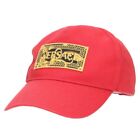 Versace Size 59 Icap031S Logo Patch Hat Red 601042 Bs99 Accessory Used Less Bb29