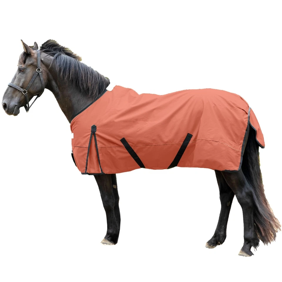 Resistance 1200 Denier Ligero Sin Relleno Resistente al Agua Caballo Lluvia Sábana Foto 1 de 1