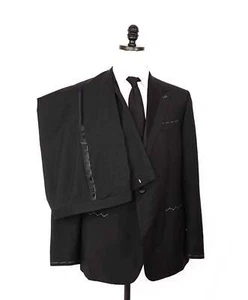 $6,270 BRIONI - *CELEB FAVORITE* Hand Made Black Peak Lapel Tuxedo - 44R - Picture 1 of 12