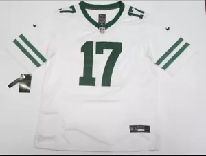 Camiseta deportiva blanca Garrett Wilson #17 New York Jets para hombre nueva con etiquetas - Imagen 1 de 3
