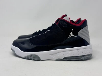 Nike JORDAN MAX AURA 2 Men's Basketball Shoes AUTHENTIC NEW Black/Red CK6636-006 - Image 1 of 4
