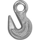 (5)-Forged Steel Zinc Plated 1/2" Grade 43 Eye Grab Hook T9001824