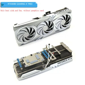 Graphics Card Cooler w/ Fan For MSI RTX 4080 GAMING X TRIO WHITE 1PC New - Picture 1 of 1