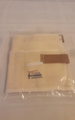 Heavy Duty Canvas Tool Belt Bob Anderson's Tool Master Webbed Belt NIP  - Image 1 of 2