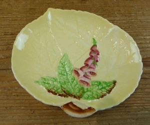 Vintage Carlton Ware Yellow Foxglove Dish 5.75 x 5" vgc - Picture 1 of 4