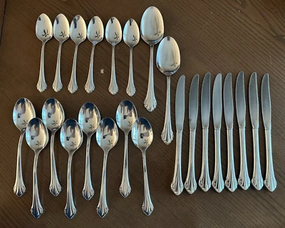 Oneida BITTERSWEET REPOSE 1881 Rogers Stainless Silverware CHOICE Flatware - Image 1 of 4