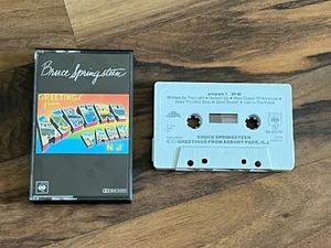 BRUCE SPRINGSTEEN Greetings From Asbury Park EUROPEAN cassette tape album - Picture 1 of 4