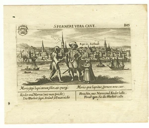 Riga in Lieflandt. Kupferstich aus Meissner, 1678 - Picture 1 of 4