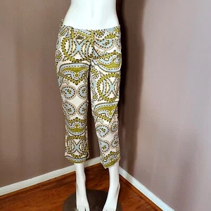 J CREW City Fit cotton cropped pants size 2 - Picture 1 of 5