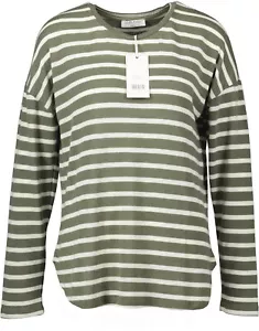 NEU! Sublevel Damen Pullover khaki-weiß Gr. L - Bild 1 von 7