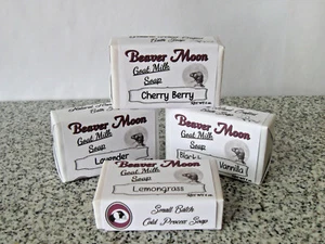 Soap Handmade Goat Milk Soap Bar 4oz Bath Choose Your Scent - Picture 1 of 39