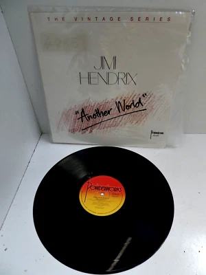 JIMI HENDRIX ANOTHER WORLD VINTAGE SERIES POWERWORKS LP VINYL RECORD 1983 - Image 1 of 4