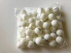 50 TABLE TENNIS BALLS White PING PONG 3-Star Official 50 pack Sports-Shed