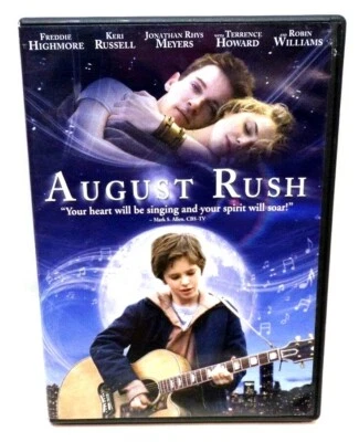 August Rush {DVD Double Side} Freddie Highmore, Robin Williams, Keri Russell (L2 - Image 1 of 2