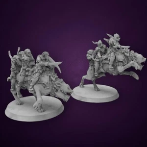 2x Goblin Warg Raider - Imagen 1 de 3