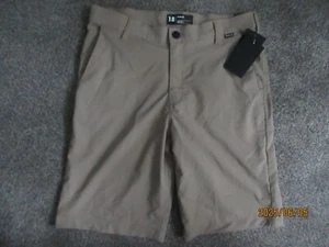Boy's NEW shorts by Hurley Size 18 Khaki - Picture 1 of 3