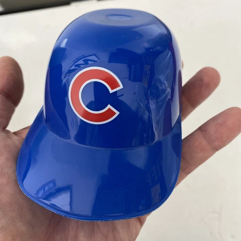 Chicago Cubs  Vintage Mini Ice Cream Sundae Helmet Bowl - Rawlings Cover