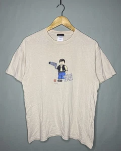 Vintage 2007 Lego x Star Wars "Don't Get Cocky" Han Solo Y2K T-Shirt Größe M - Bild 1 von 9