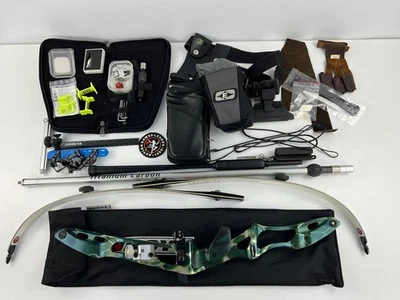 Hoyt Matrix Recurve Set RH 44lb + W&W Limbs + Shibuya Sight/Stab + Case + BUNDLE - image 1 of 4