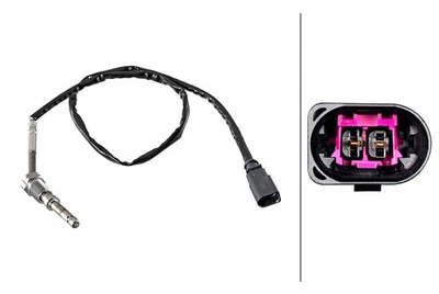 Sensor temperatura de los gases de escape HELLA 6PT 358 226-161 para VW PASSAT B6 3C2 Variant 3C5 3 - Imagen 1 de 4