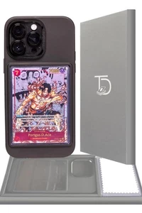 TopDeck Handyhülle für iPhone 14 Pro Max schwarz mit klarem Display oben für Karte - Bild 1 von 7