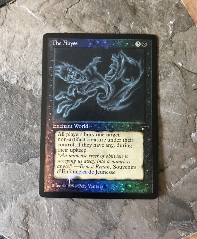 The Abyss Magic: The Gathering Individual Trading Card Games