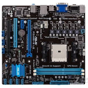 ASUS F2A55-M LE Motherboard AMD A55 DDR3 Socket FM2 Micro ATX w/ IO Shield - Picture 1 of 1