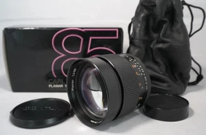 CONTAX Carl Zeiss Planar 85mm F1.4 T* AEG Y/C Mount Contax Wide-Angle Prime Lens - Picture 1 of 9
