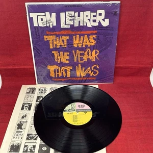 TOM LEHRER That Was The Year That Was VINYL LP RECORD 1965 VTG Comedy - Picture 1 of 11